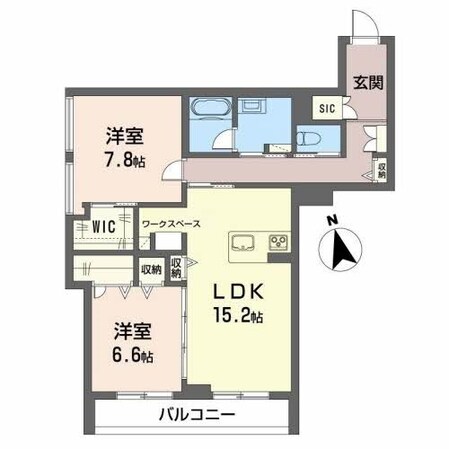 両島シャーメゾンの物件間取画像